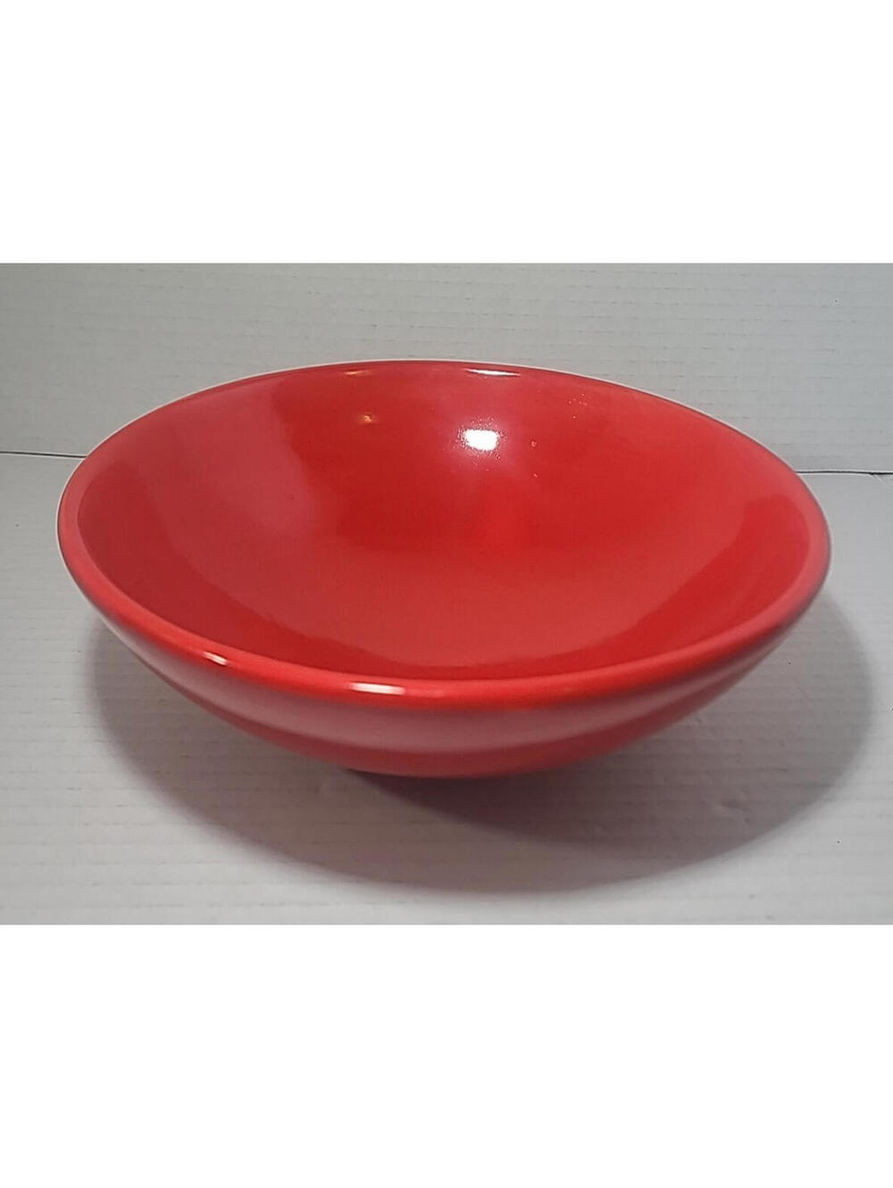 Bombay Company 8" Red Asian Inspired Rice/Noodle Bowl